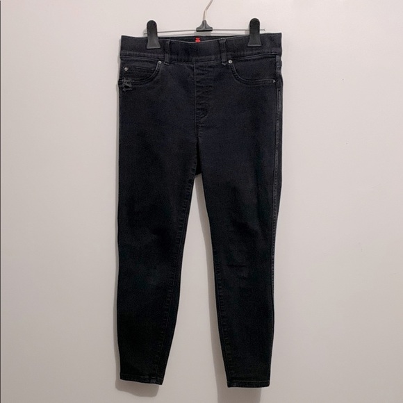 ⭐️Final sale - Spank Petite Black Ankle Length Skinny Jeans size M - Picture 2 of 4
